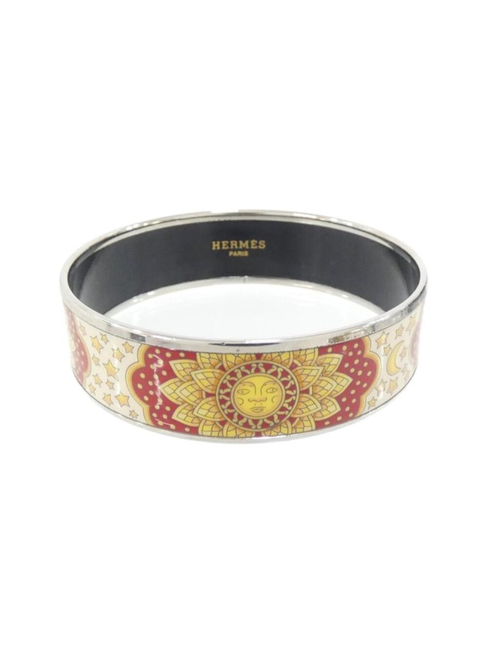 Hermes Bangle Bracelet Silver